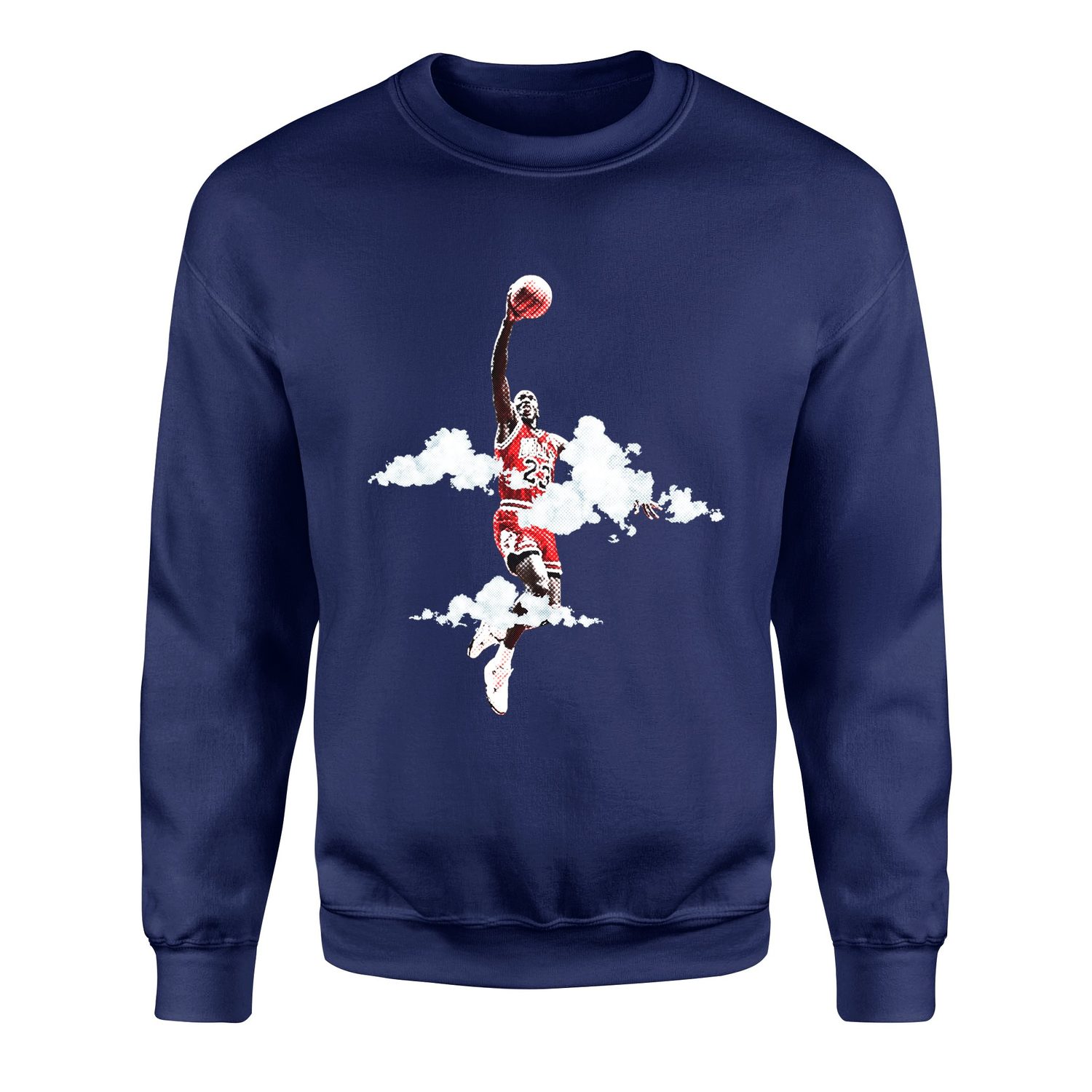 His Airness Sweatshirt L - İndigo Mavisi