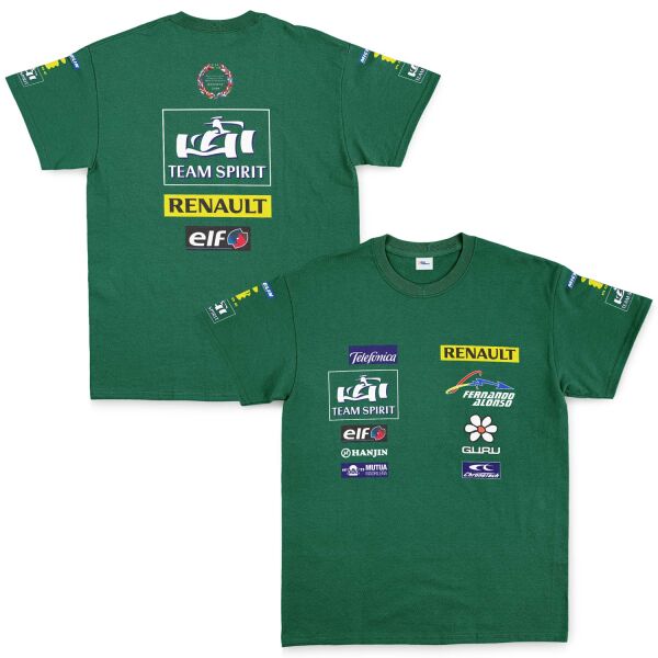 Renault Team Spirit Vintage Teamline Tişört M - Nefti Yeşili