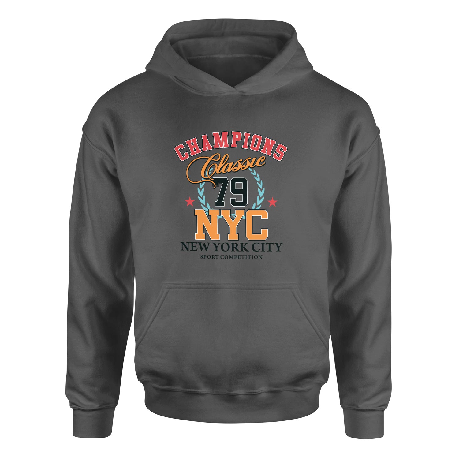 Champions Classic NYC Hoodie XXL - Füme