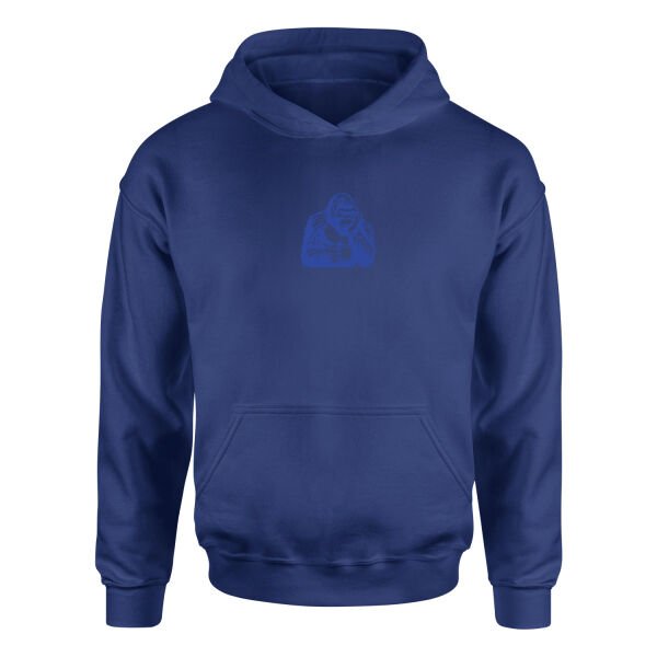 Goril Hoodie S - İndigo Mavisi