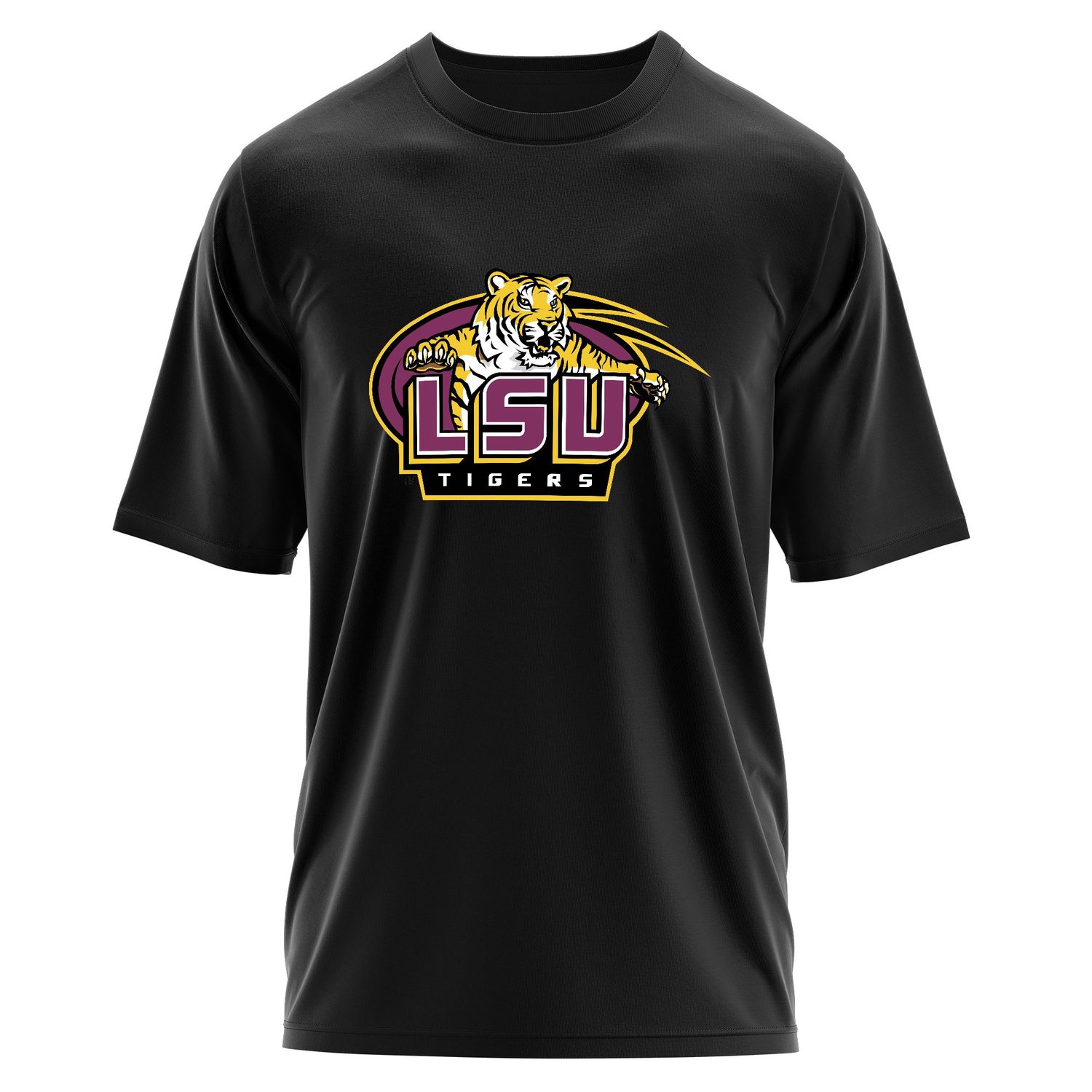 LSU Tigers Oversize Tişört XL - Siyah
