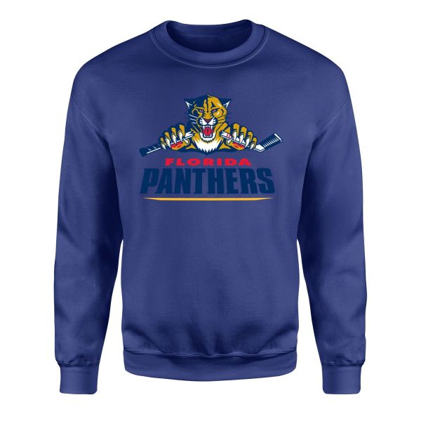 Florida Panthers NHL Sweatshirt L - İndigo Mavisi