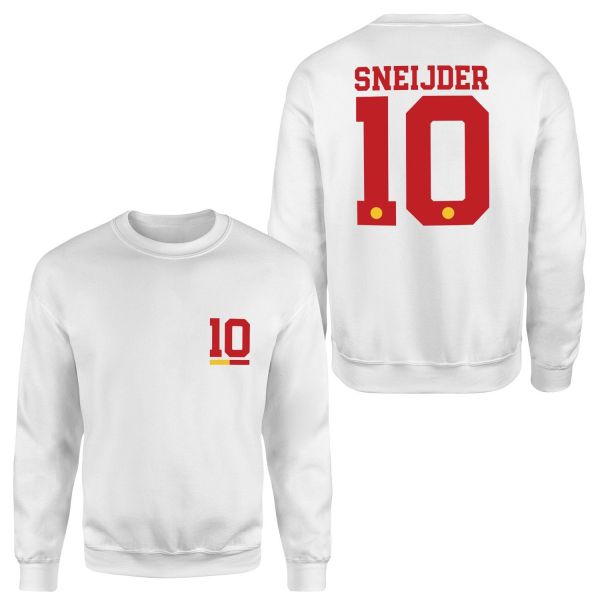 Wesley Sneijder Forma Sweatshirt L - Beyaz