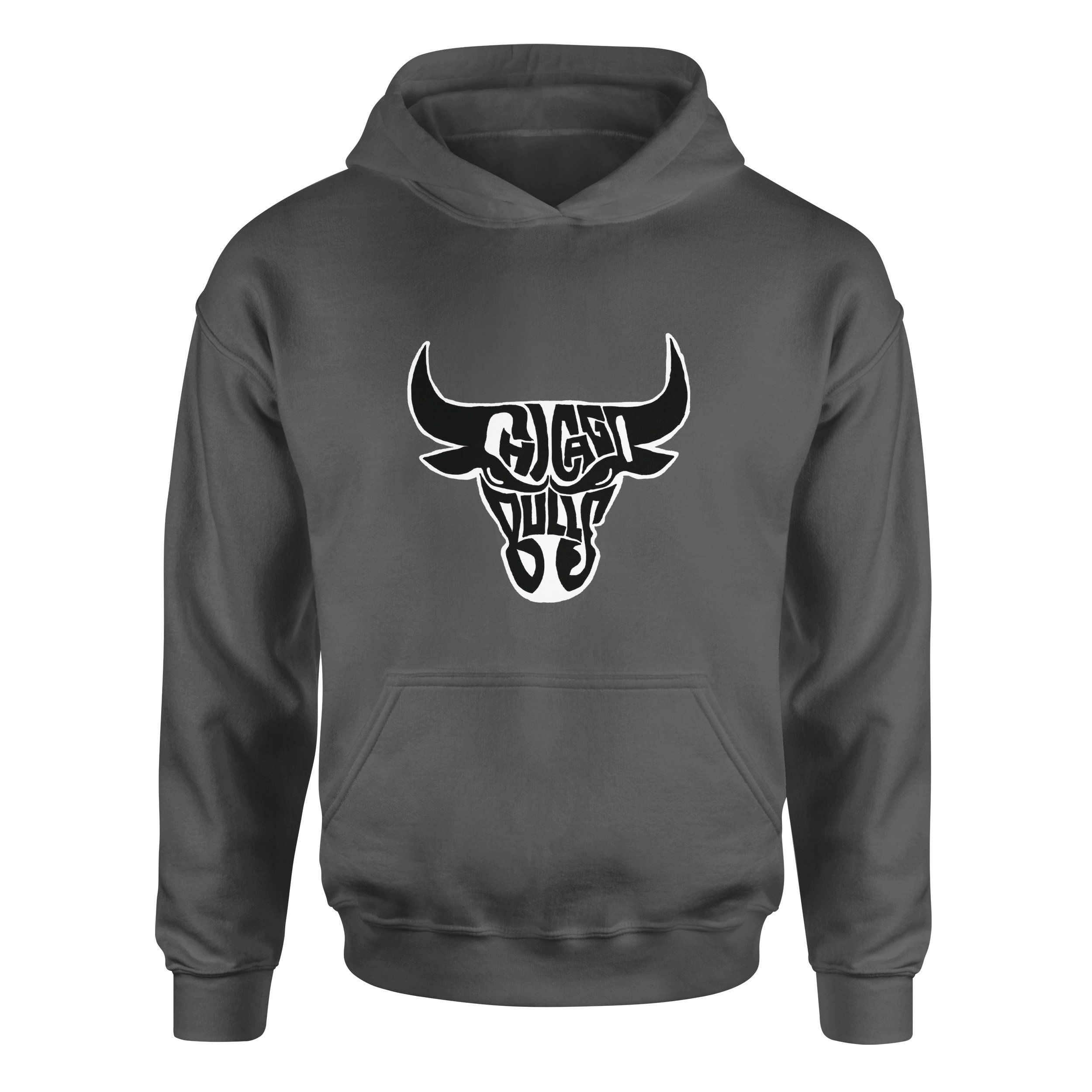 Bulls Hoodie S - Füme