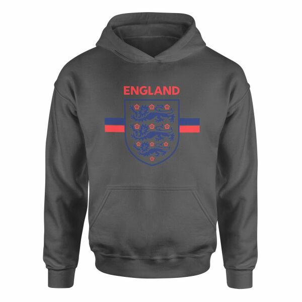 England Shield Hoodie XXL - Füme