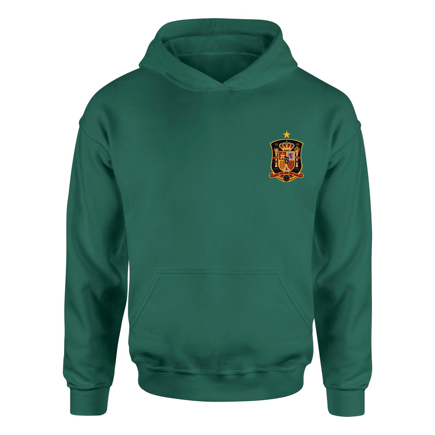 İspanya Hoodie S - Nefti Yeşili