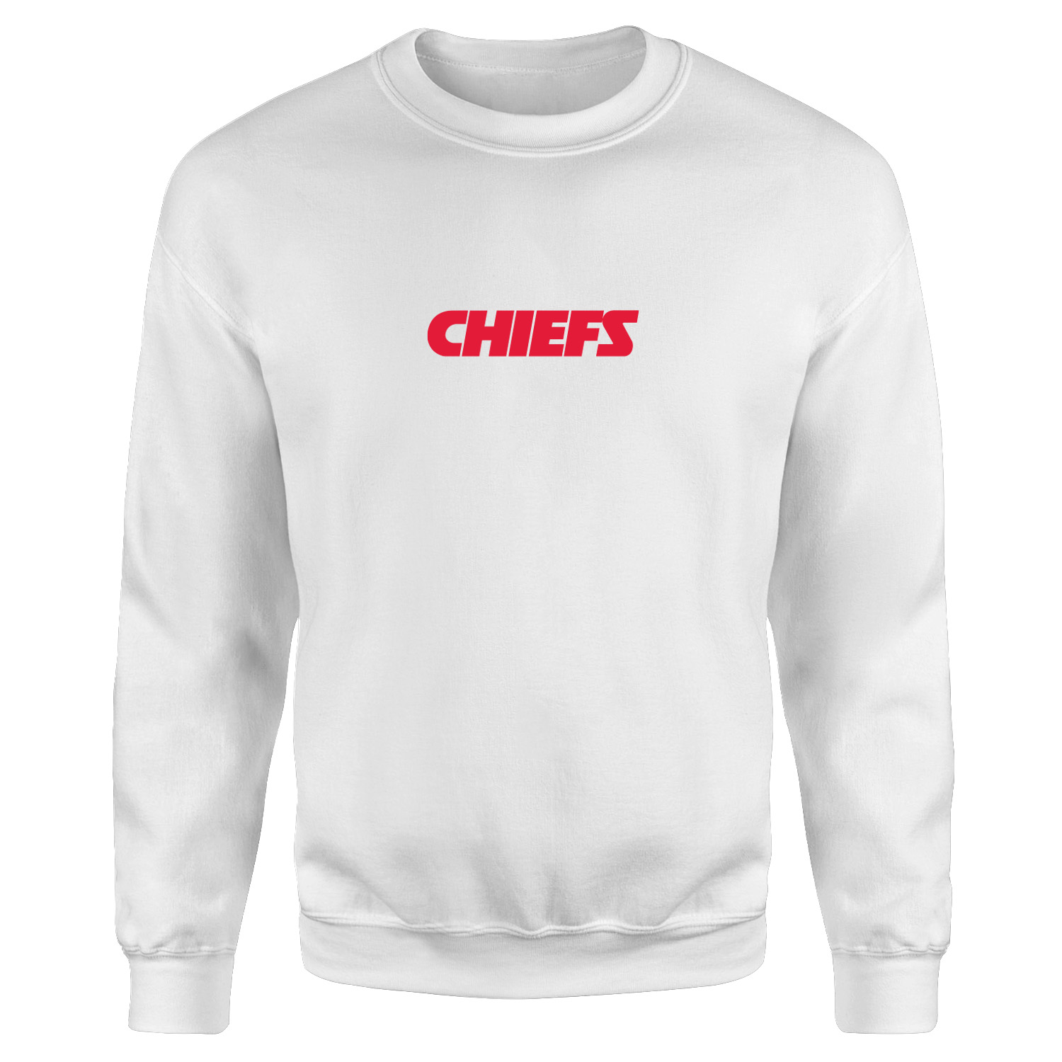 KC CHIEFS Iconic Sweatshirt M - Beyaz