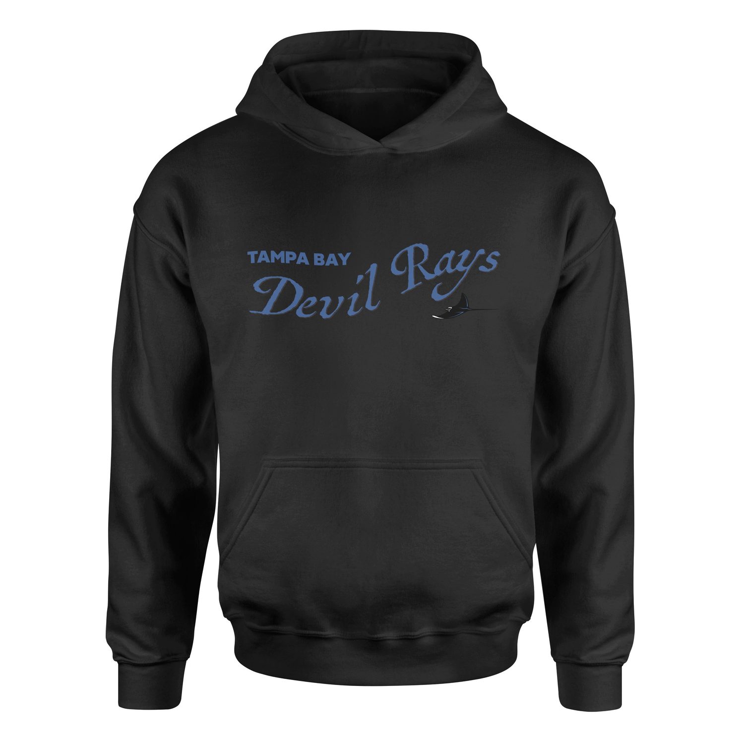 Tampa Bay Devil Rays Retro Hoodie S - Siyah