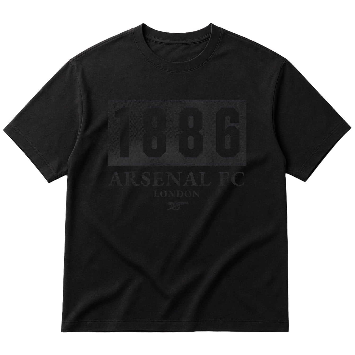 Arsenal Football Club 1886 Oversize Tişört XL - Siyah | OUTLET