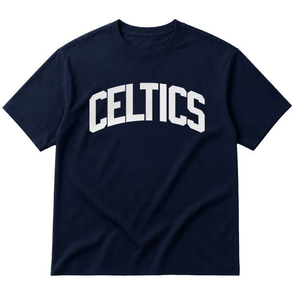 CELTICS Arch W Oversize Tişört S - İndigo Mavisi