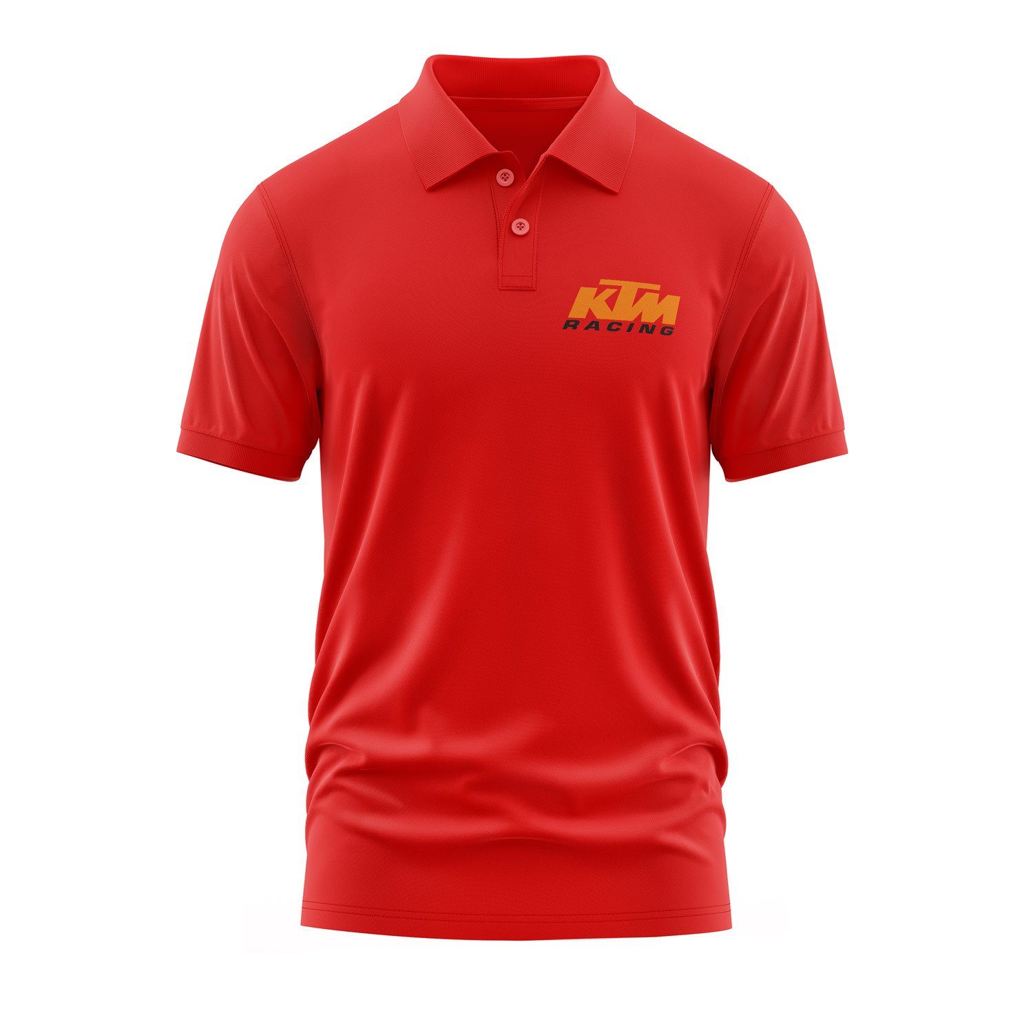 KTM Racing Polo Tişört L - Kırmızı