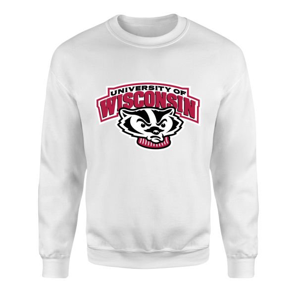 Wisconsin Badgers Sweatshirt XL - Beyaz