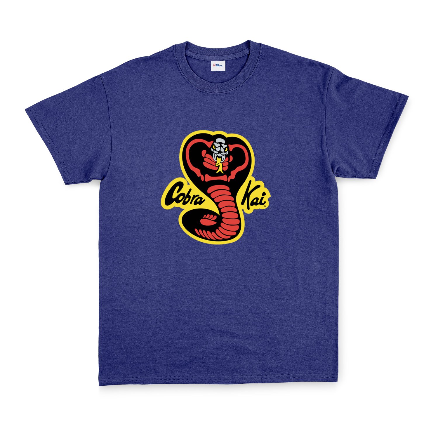 Cobra Kai Tişört XL - İndigo Mavisi