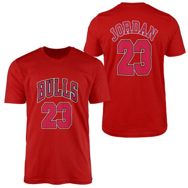 Michael Jordan 23 Forma Tişört XL - Kırmızı