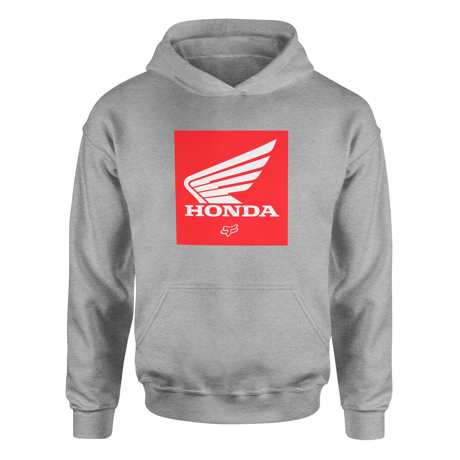 Honda X FOX Hoodie L - Gri