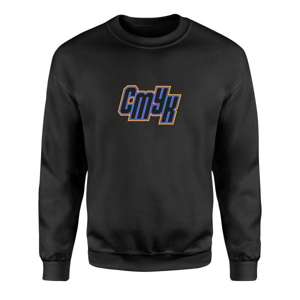 CMYK Sweatshirt M - Siyah