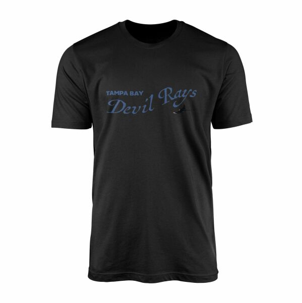 Tampa Bay Devil Rays Retro Tişört XL - Siyah