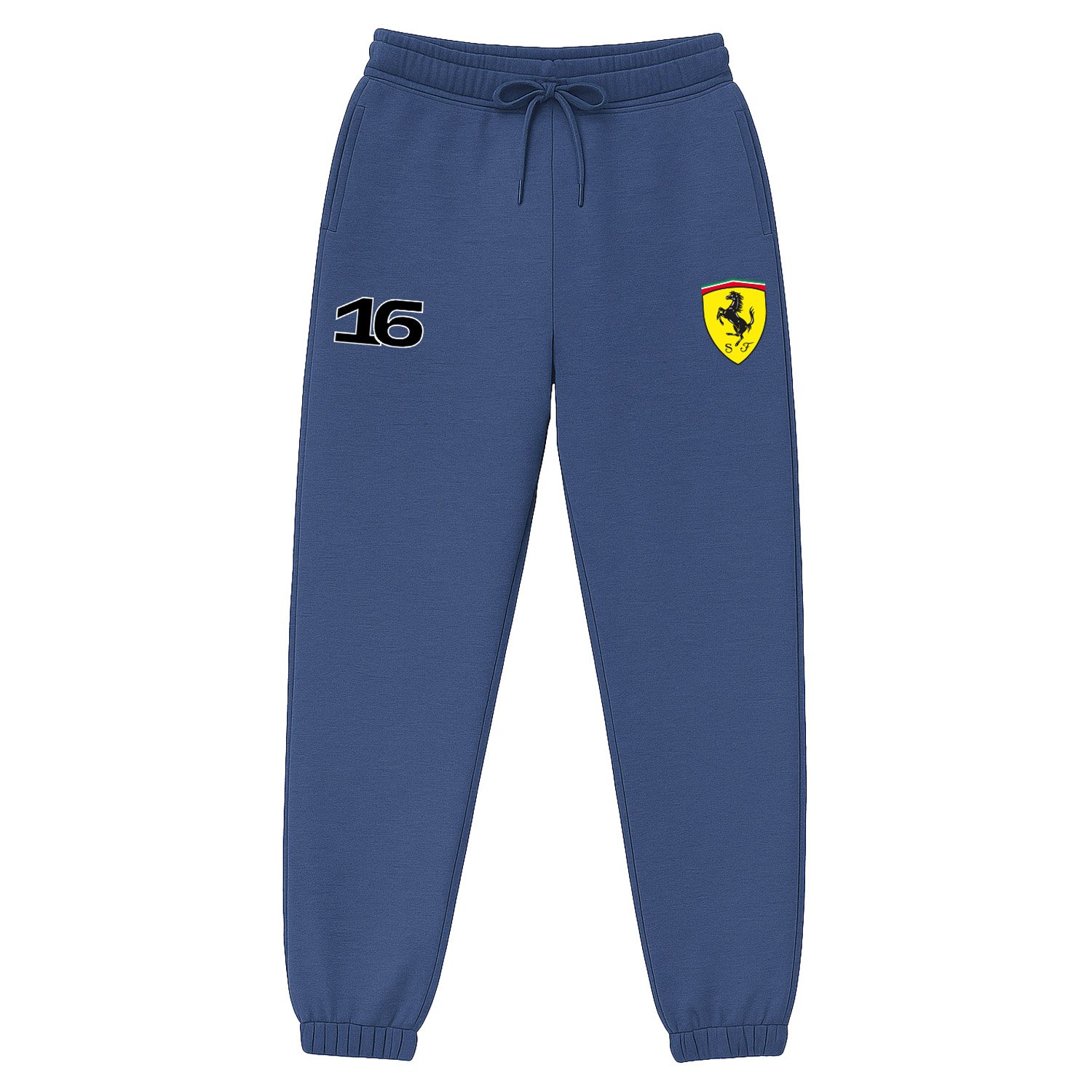 Charles Leclerc Ferrari #16 Eşofman Altı S - İndigo Mavisi