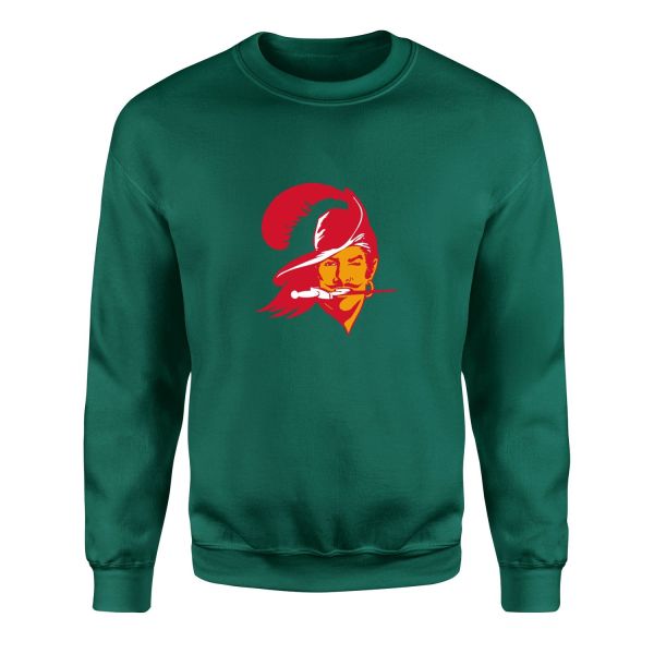 Bruce the Buccaneer Sweatshirt L - Nefti Yeşili