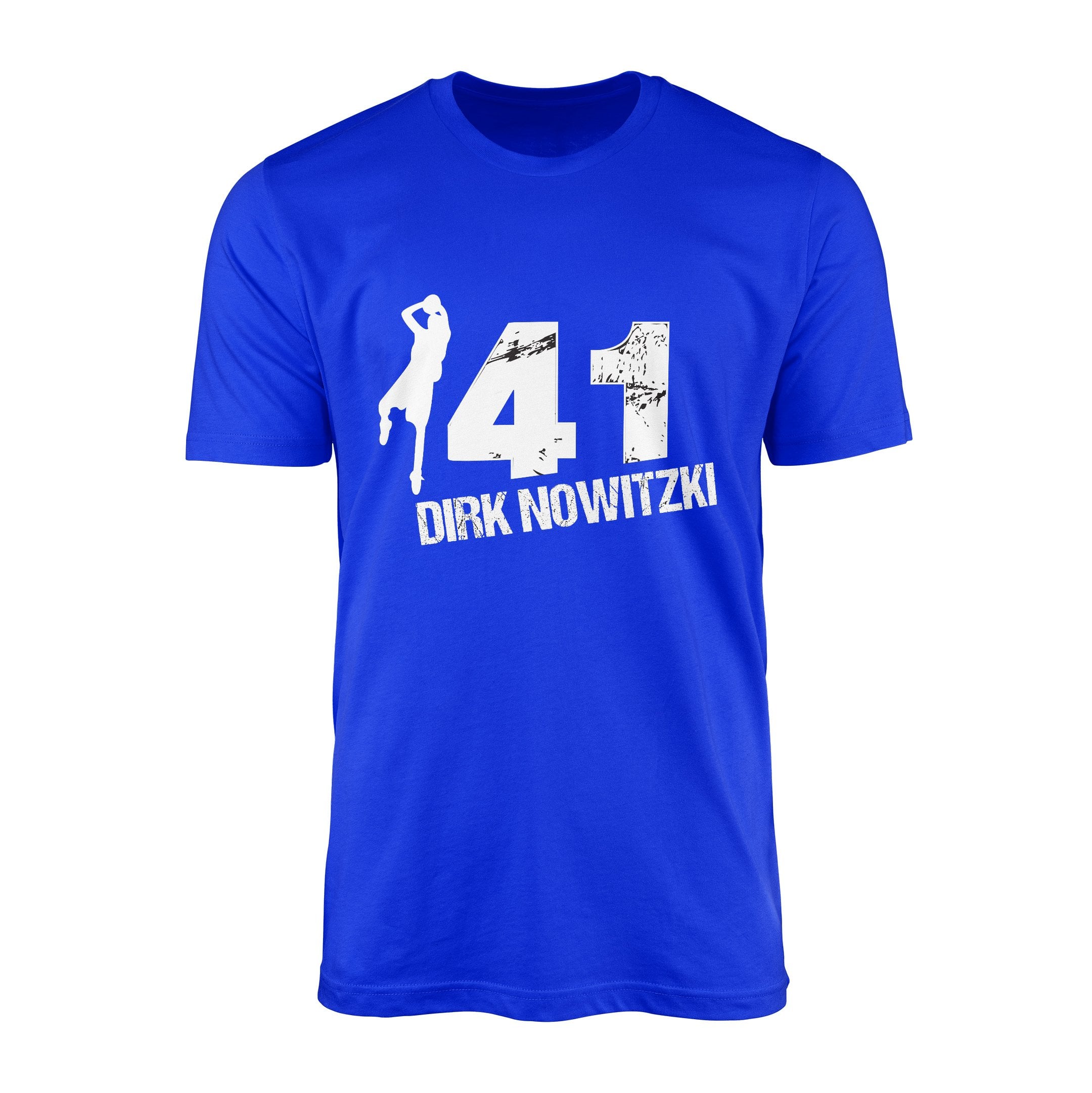 Dirk Nowitzki 41 Tişört XL - Mavi