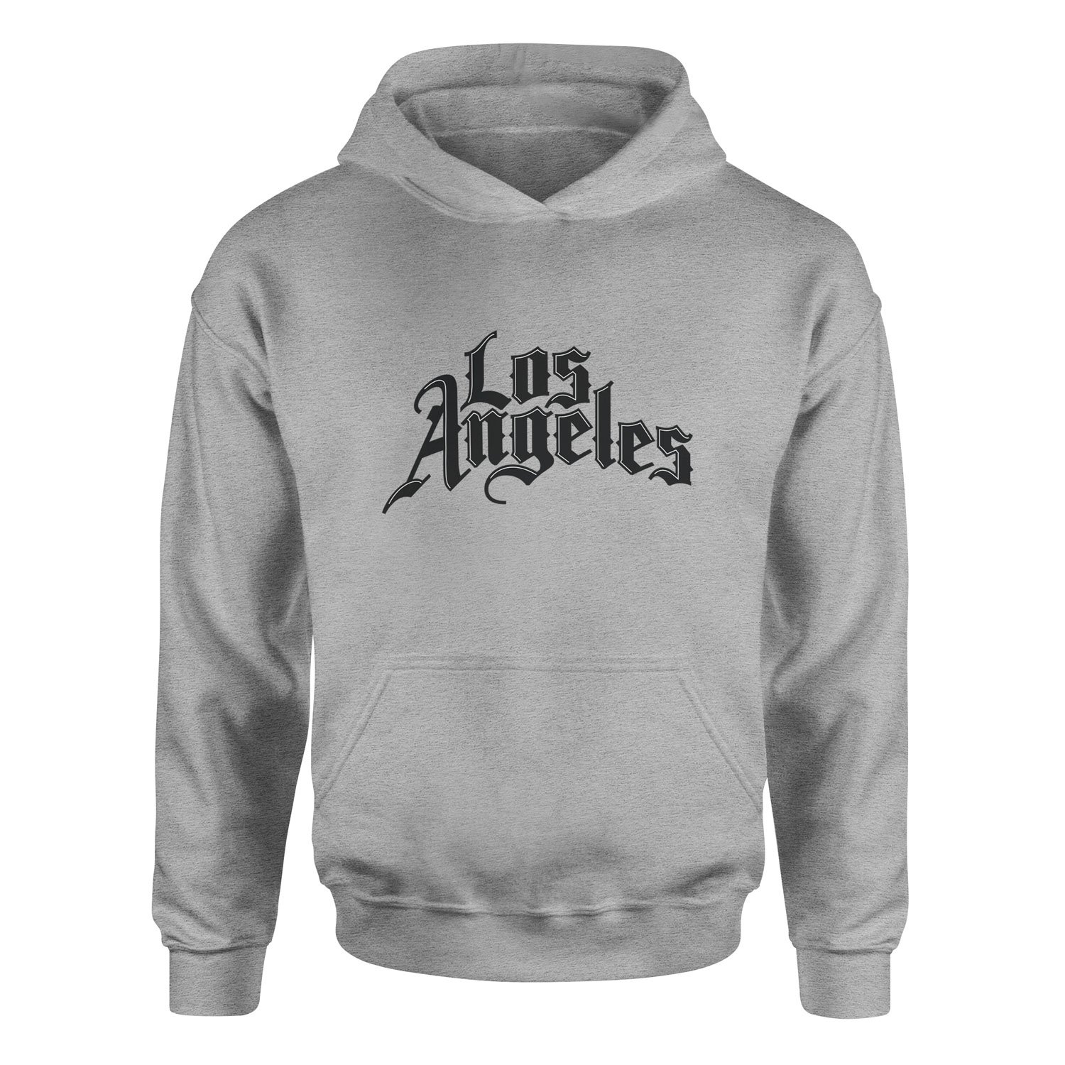 Los Angeles C Hoodie S - Gri