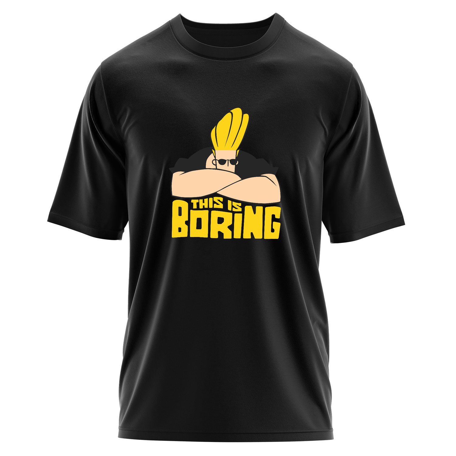 This is Boring | Johnny Bravo Oversize Tişört