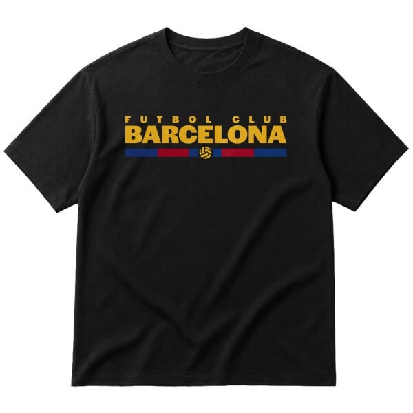 Futbol Club Barcelona Oversize Tişört