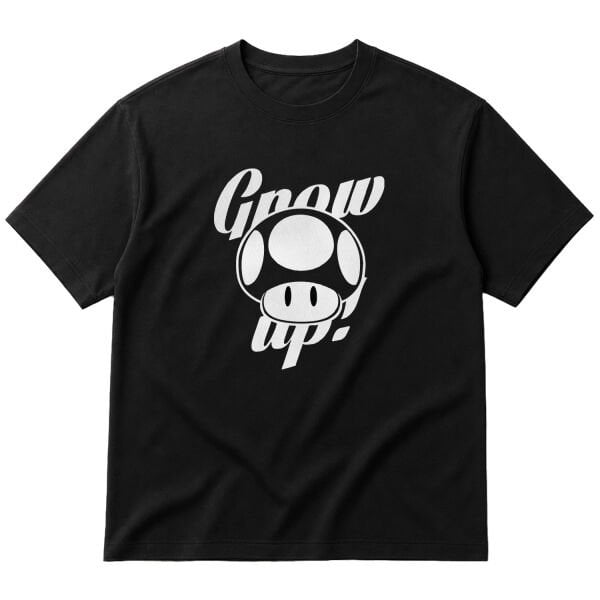 Grow Up Oversize Tişört