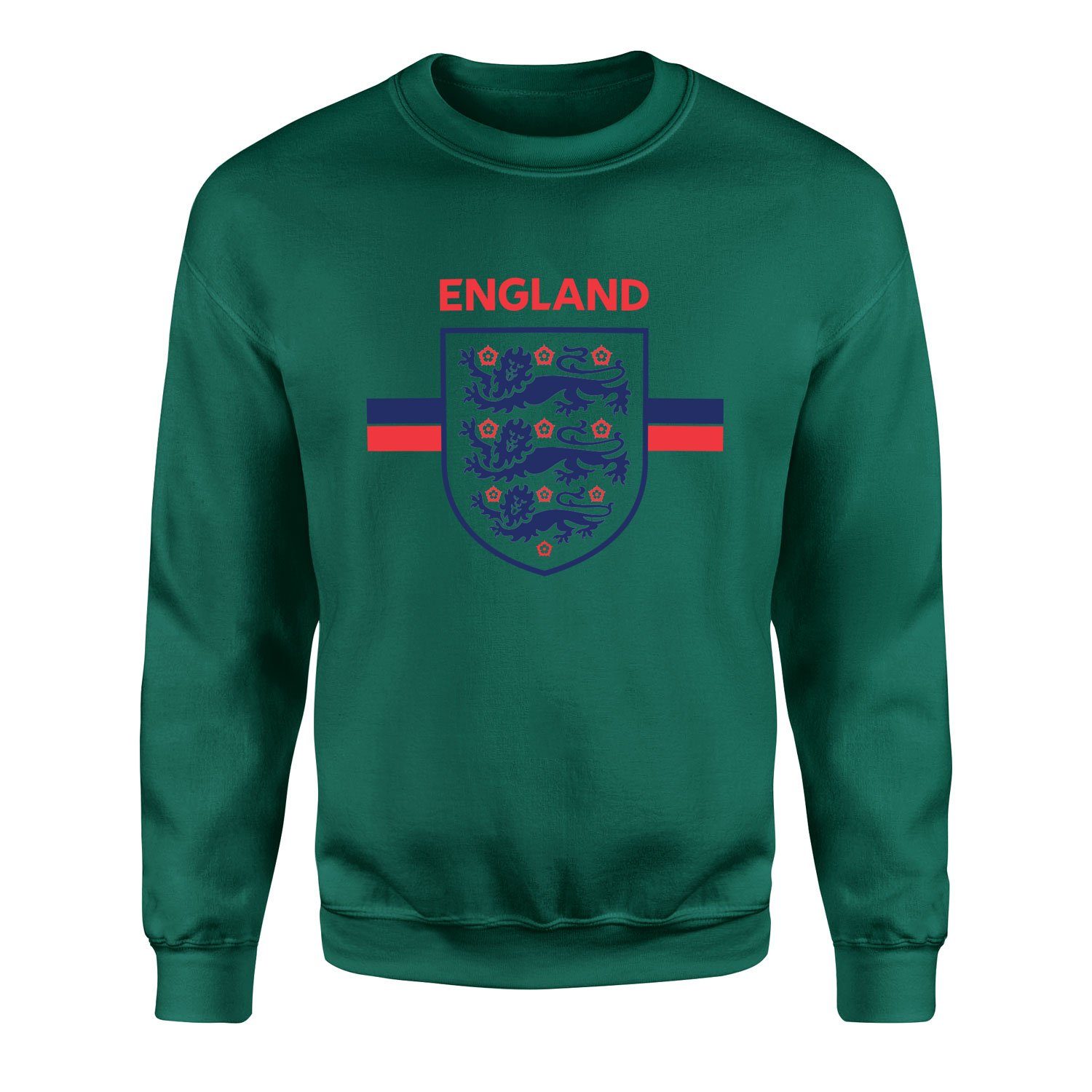 England Shield Sweatshirt L - Nefti Yeşili