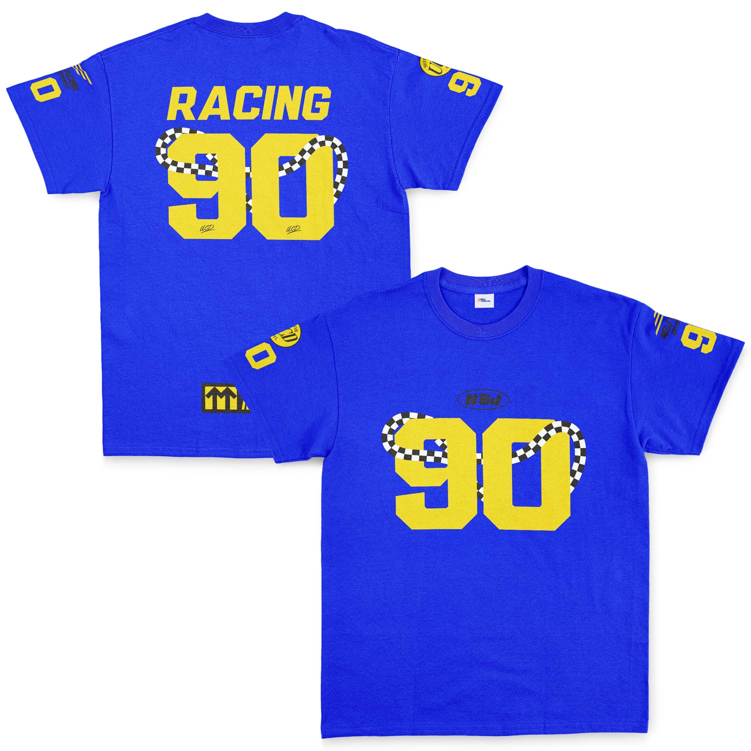 NSJSPRTV Racing Development Teamline Tişört XL - Mavi