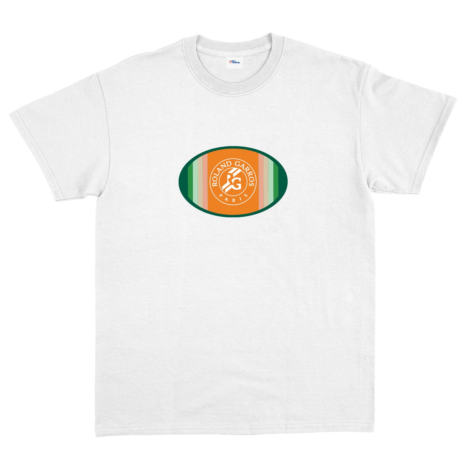 Roland Garros Tişört XL - Beyaz
