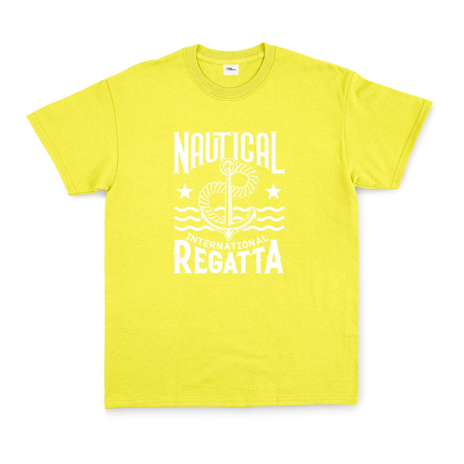 Nautical Regatta Tişört M - Sarı