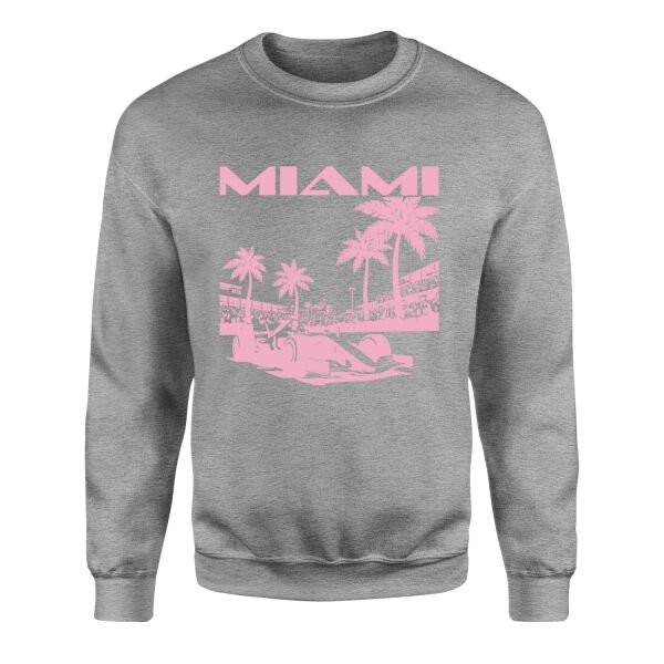 Miami Track Sweatshirt L - Gri