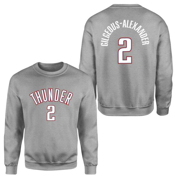 Shai Gilgeous-Alexander Oklahoma Forma Sweatshirt XL - Gri
