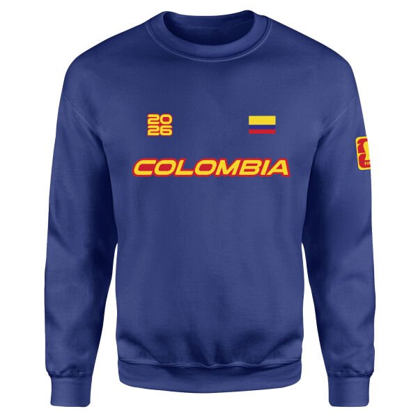 Kolombiya 2026 Sweatshirt XL - İndigo Mavisi