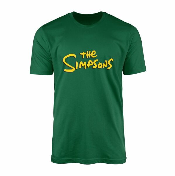 The Simpsons Tişört S - Nefti Yeşili