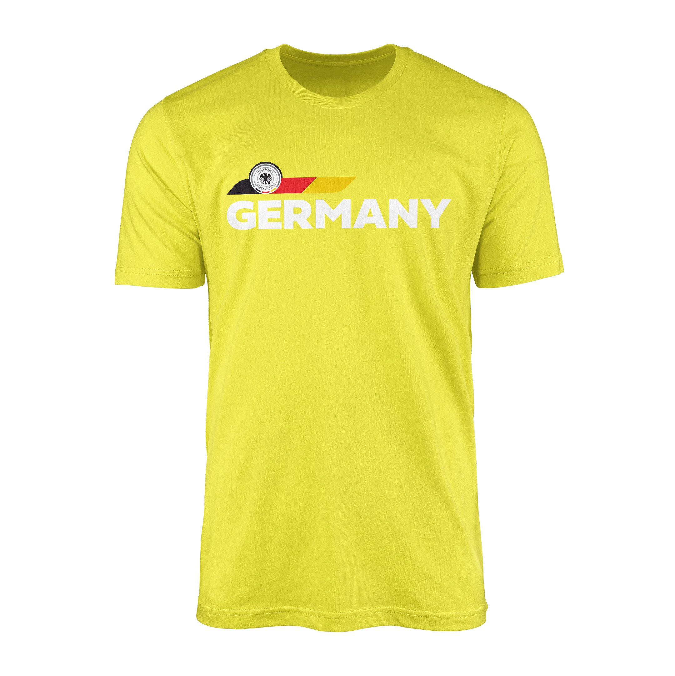 Almanya Retro I Tişört S - Sarı