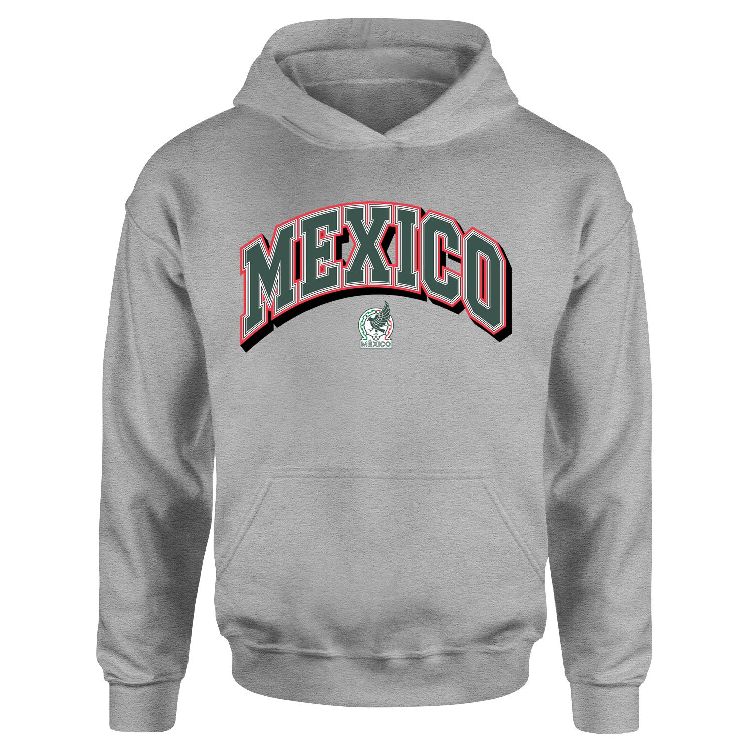 Meksika 2026 Varsity Hoodie M - Gri