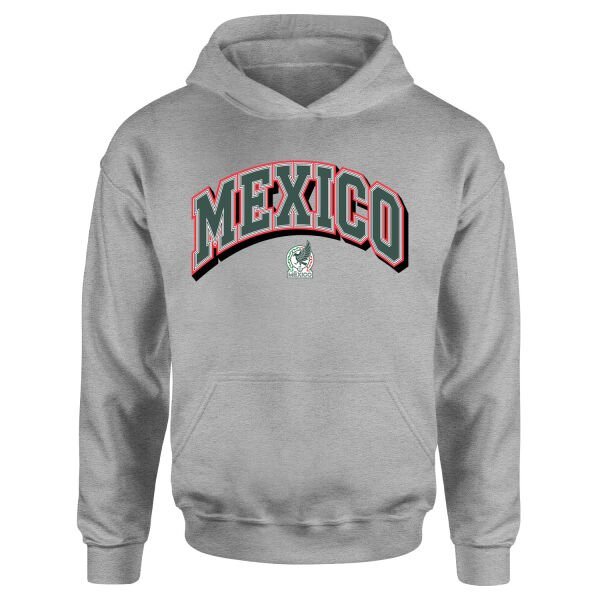 Meksika 2026 Varsity Hoodie M - Gri