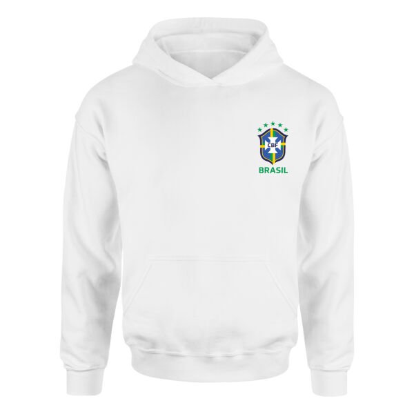 Brezilya Hoodie XL - Beyaz