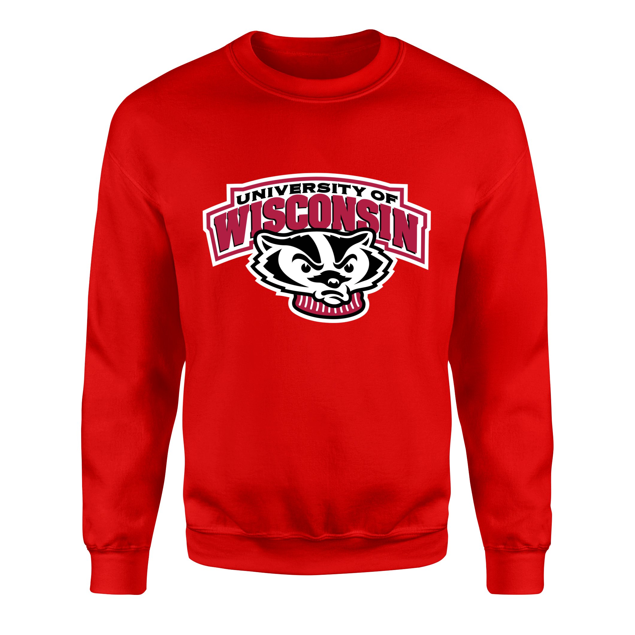 Wisconsin Badgers Sweatshirt S - Kırmızı