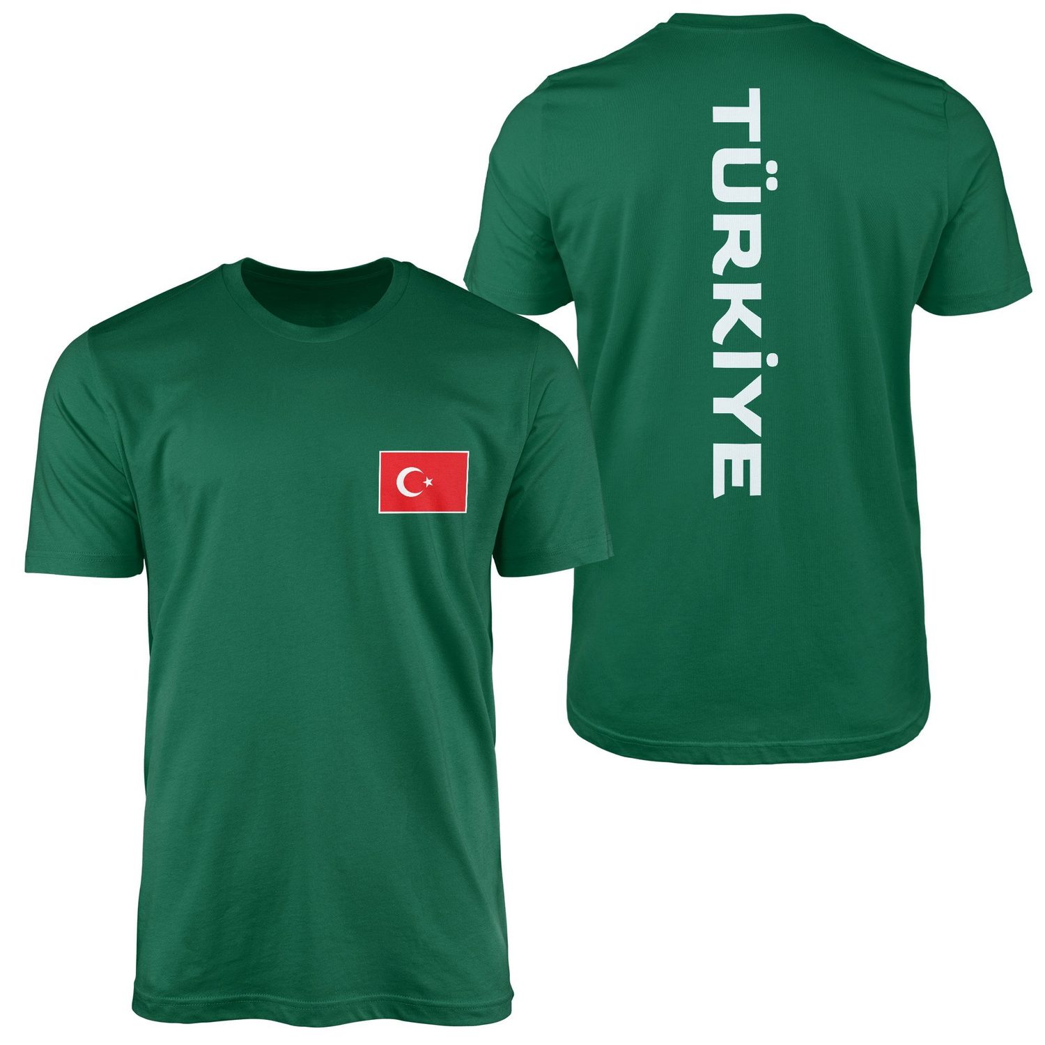 Türkiye SE 2024 Tişört XXL - Nefti Yeşili