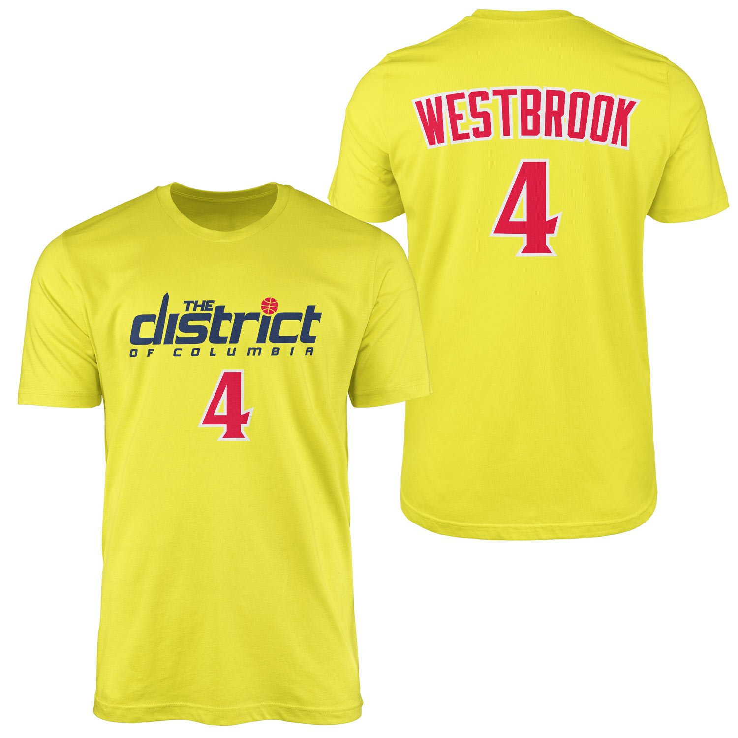 Russell Westbrook Wizards Forma Tişört XXL - Sarı