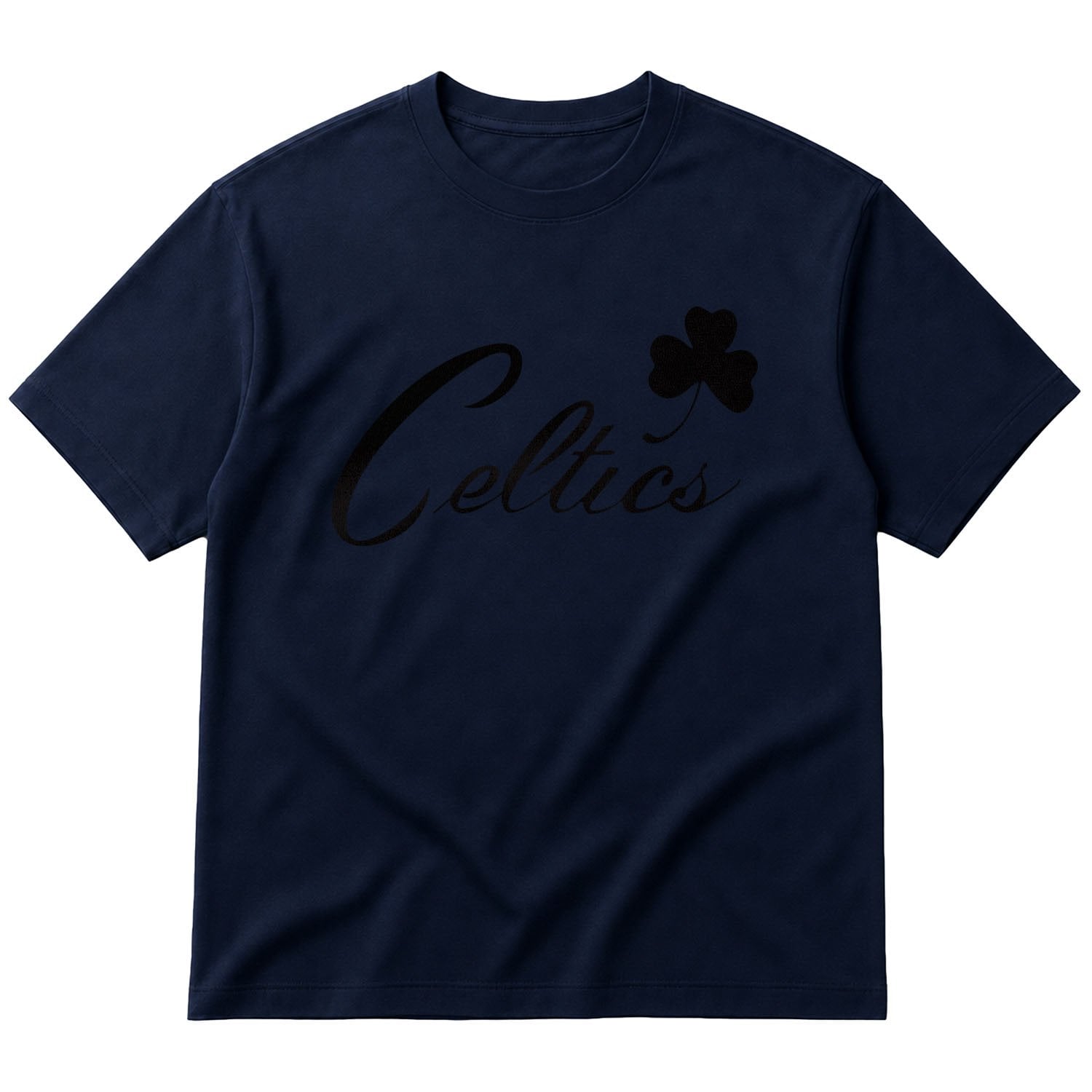 Celtics Cursive B Oversize Tişört XL - İndigo Mavisi