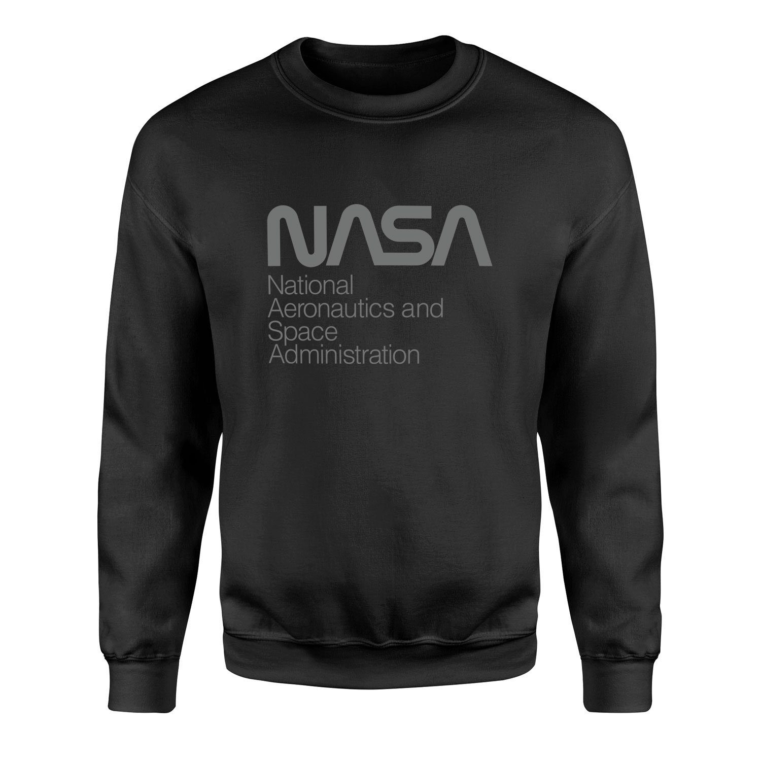 NASA Sweatshirt L - Siyah