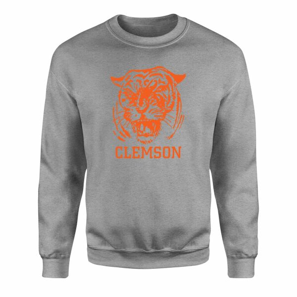 Clemson Tigers Sweatshirt L - Gri