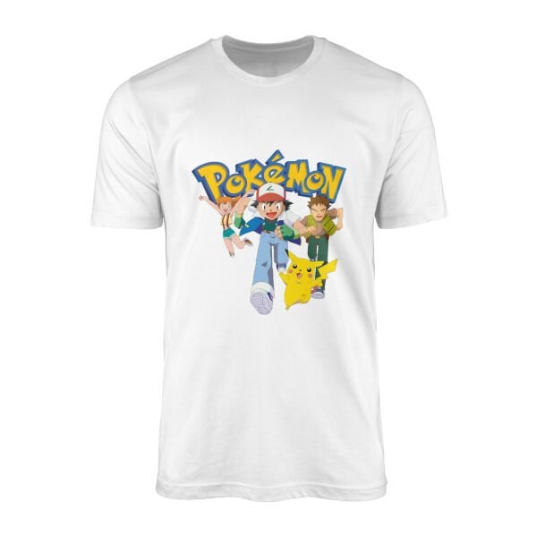 Pokemon Gotta Catch ’em All Tişört S - Beyaz