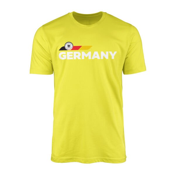 Almanya Retro I Tişört XL - Sarı