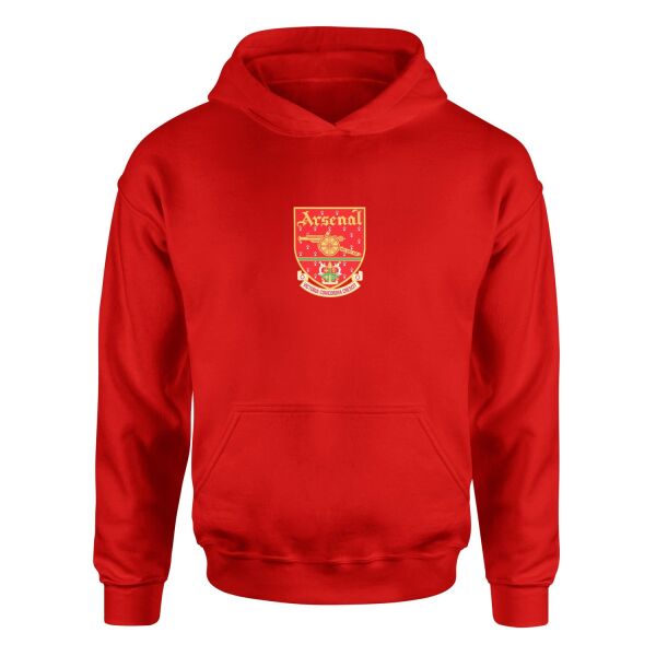 Victoria Concordia Crescit | Arsenal Football Club Hoodie M - Kırmızı