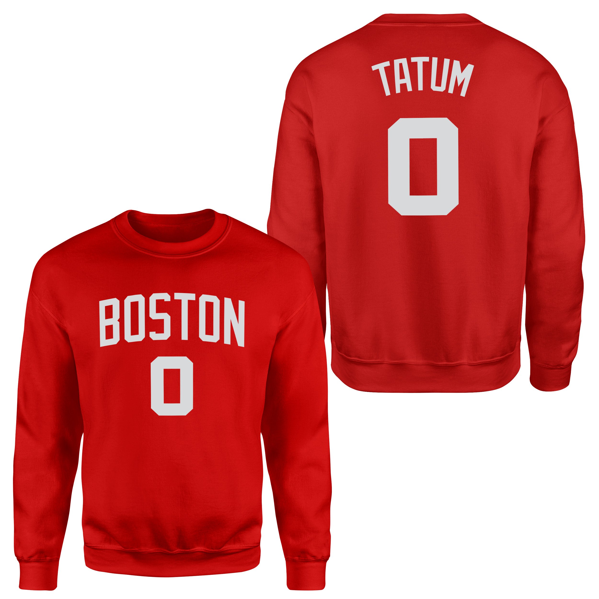 Jason Tatum 24/25 Forma Sweatshirt M - Kırmızı